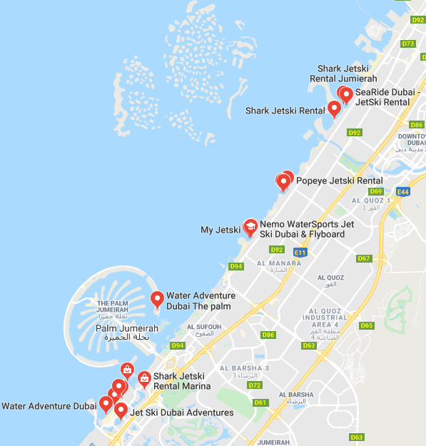 Where to Jet Ski in Dubai | The Vacation Builder