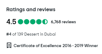 Cheesecake Factory Dubai Mall Tripadvisor Rating