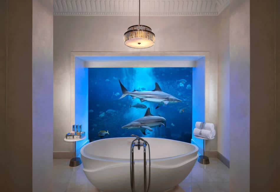 Atlantis Underwater Suite Bathroom