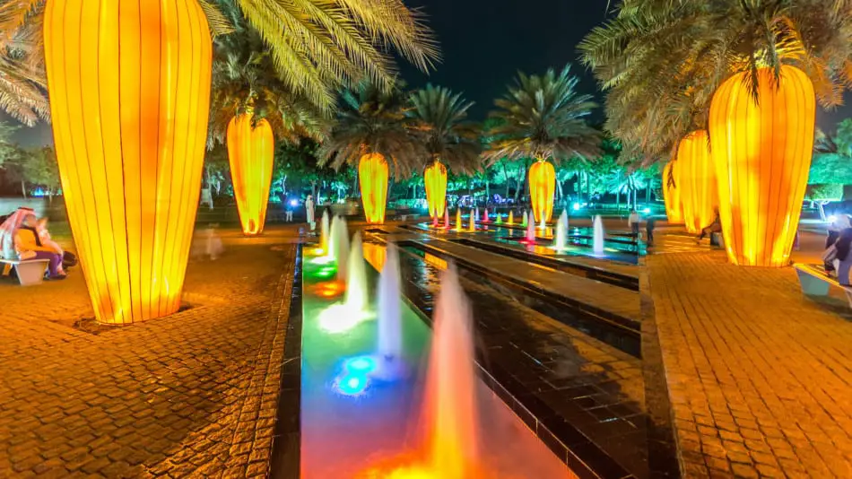 Dubai Garden Glow | Things to do in Dubai in January | The Vacation Builder