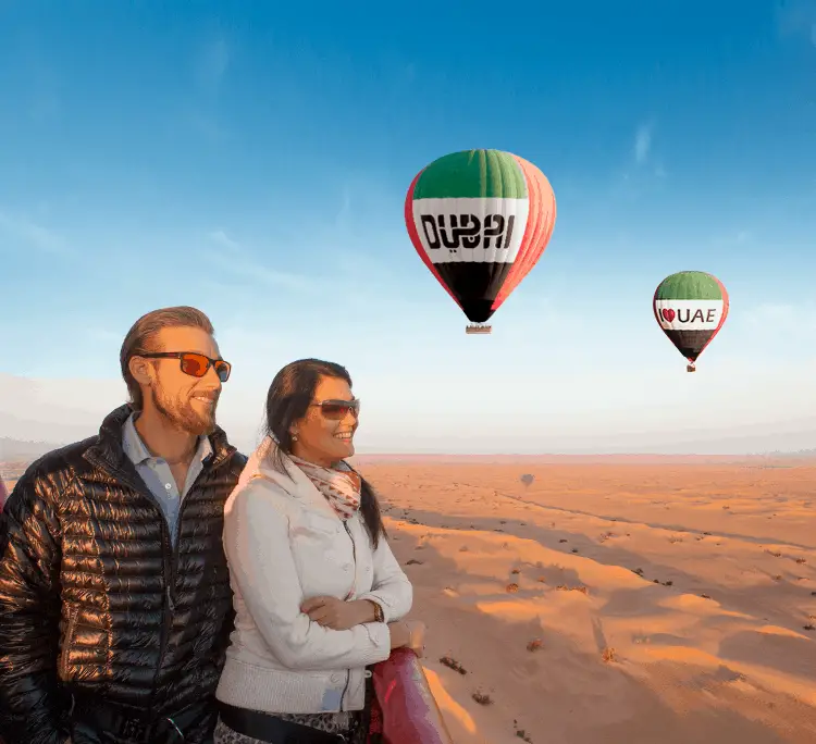 Tonnes of Romantic Date Ideas in Dubai | Romantic Things to do in Dubai | Hot Air Balloon Ride | The Vacation Builder