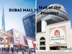 Dubai Mall vs Mall of The Emirates | The Vacation Builder