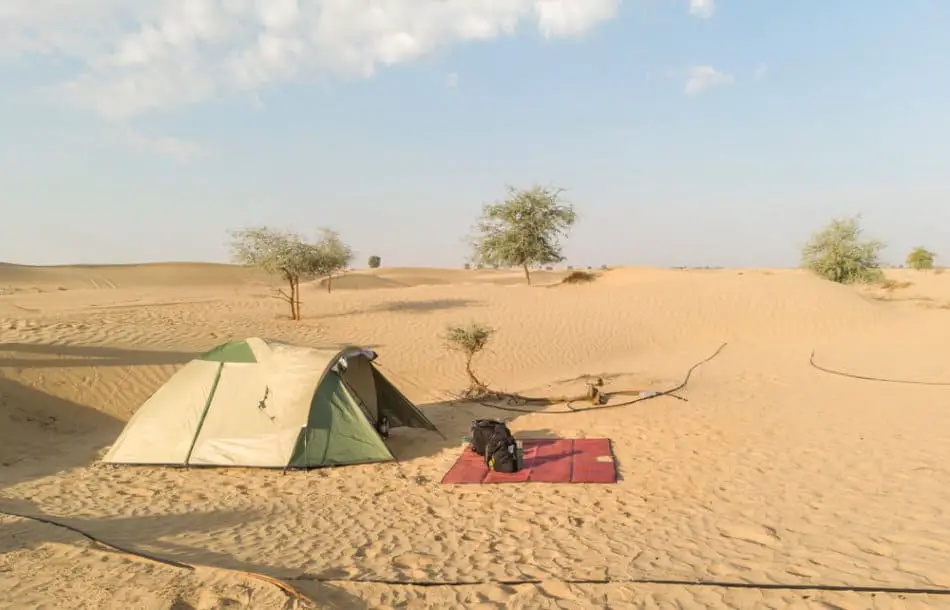 Where to go Camping in Dubai - AL Qudra Lake | The Vacation Builder