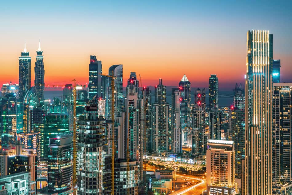 Dubai City Centre Skyline | The Vacation Builder