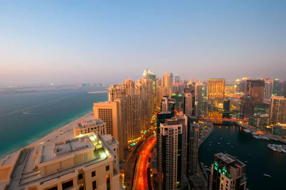 Dubai Marina and JBR Skyline | The Vacation Builder