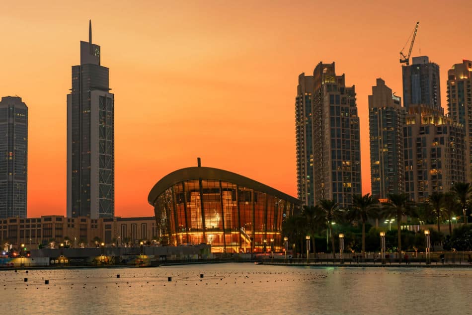 Dubai Opera House Skyline | The Vacation Builder