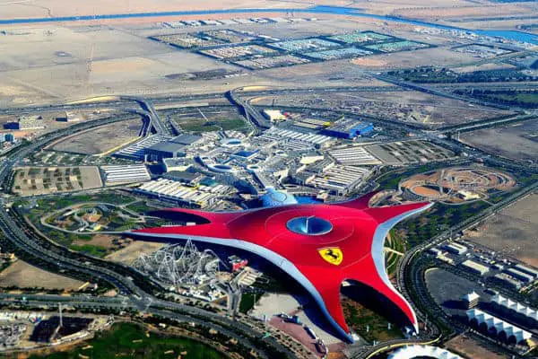Dubai in June - Ferrari World Abu Dhabi | The Vacation Builder