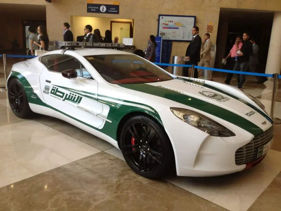 Police Cars in Dubai | Photos Price & Speed! - Aston Martin One-77  | The Vacation Builder