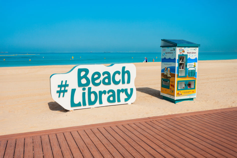 Jumeirah Open Beach - Things to do - Grab a Book at the Beach Library | The Vacation Builder