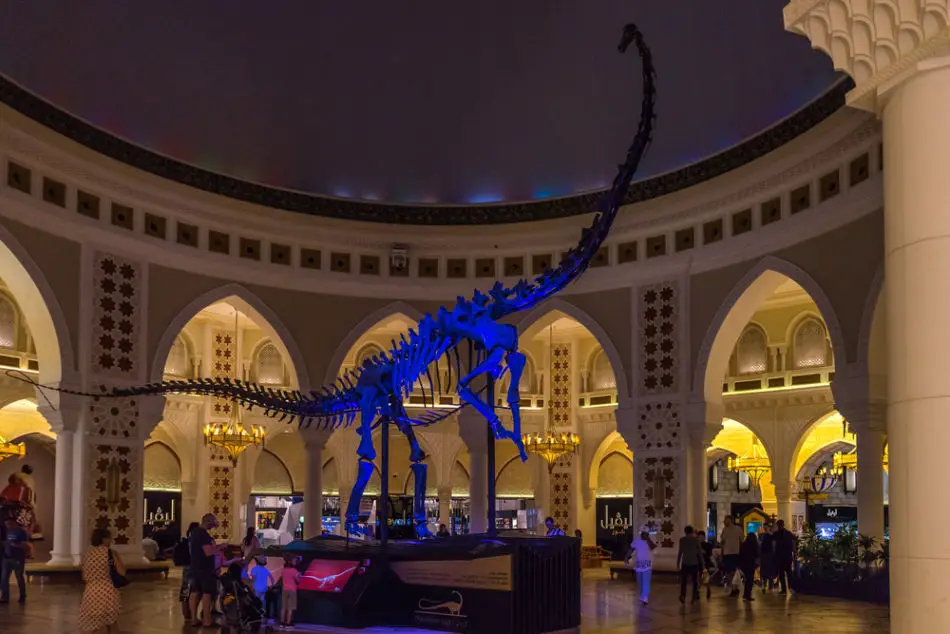 Things to do at Dubai Mall | 11. Dubai Dino | The Vacation Builder