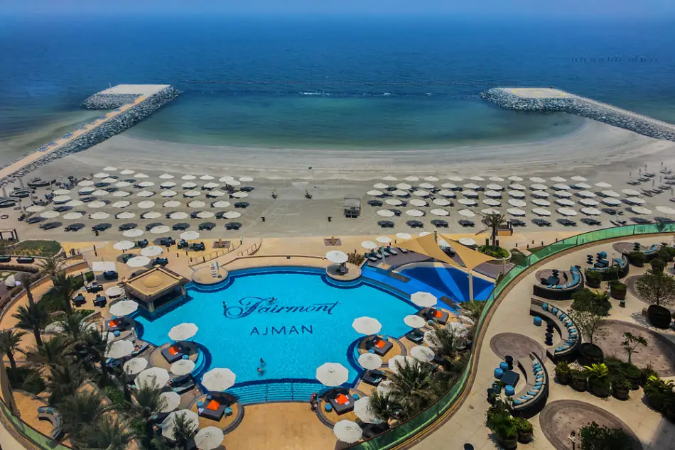Best Beach Wedding Destinations in the UAE - #5 Fairmont, Ajman | The Vacation Builder