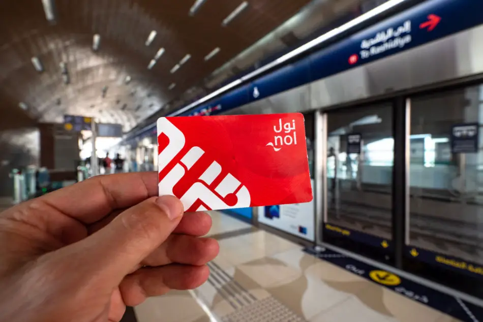 How to Use Public Transport to Get Around Dubai - The Red Nol Card | The Vacation Builder