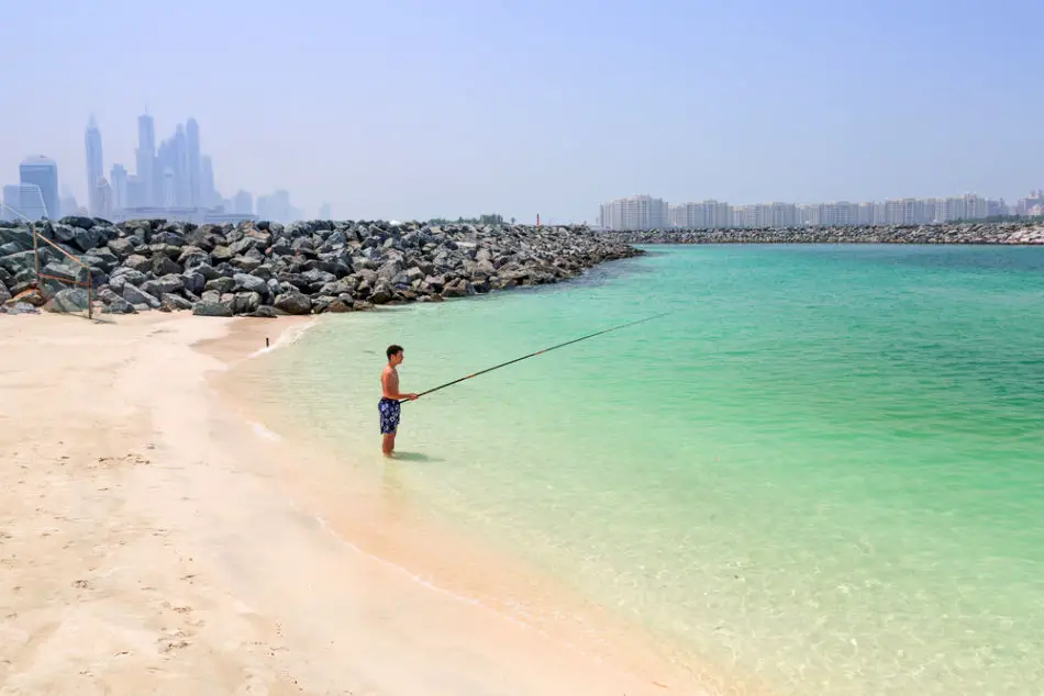Where to go Fishing in Dubai - Jumeirah Beach | The Vacation Builder