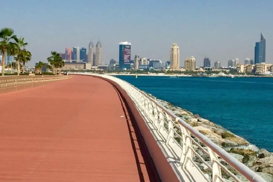 Streets of Dubai – Our Best Picks in the City | The Most Picturesque Streets in Dubai for a Walk | Palm Jumeirah Crescent | The Vacation Builder