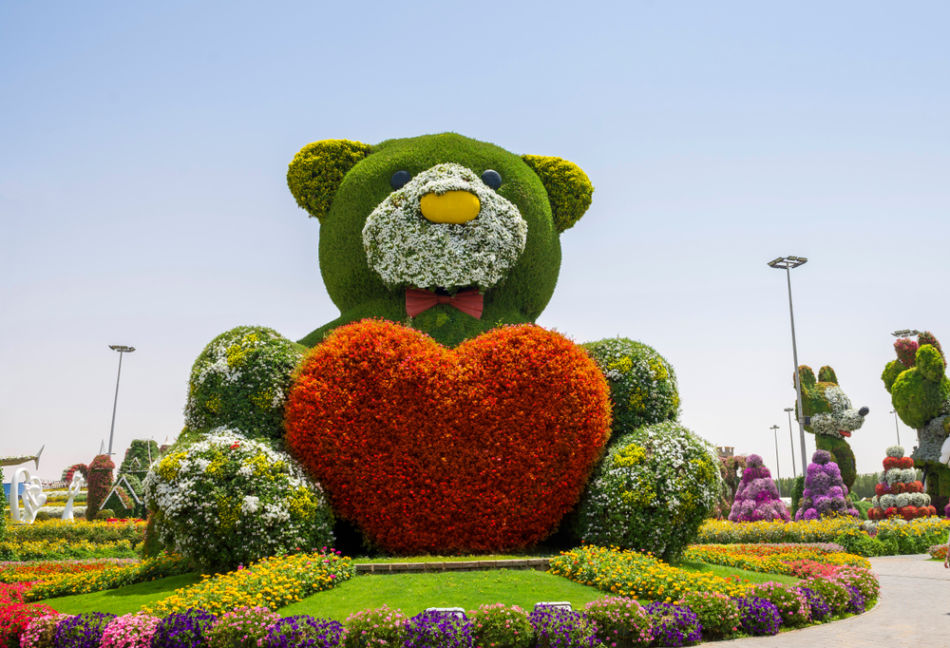 Dubai Miracle Garden: Your Quick Guide | Points of Attractions in Dubai Miracle Garden | Teddy Bear | The Vacation Builder